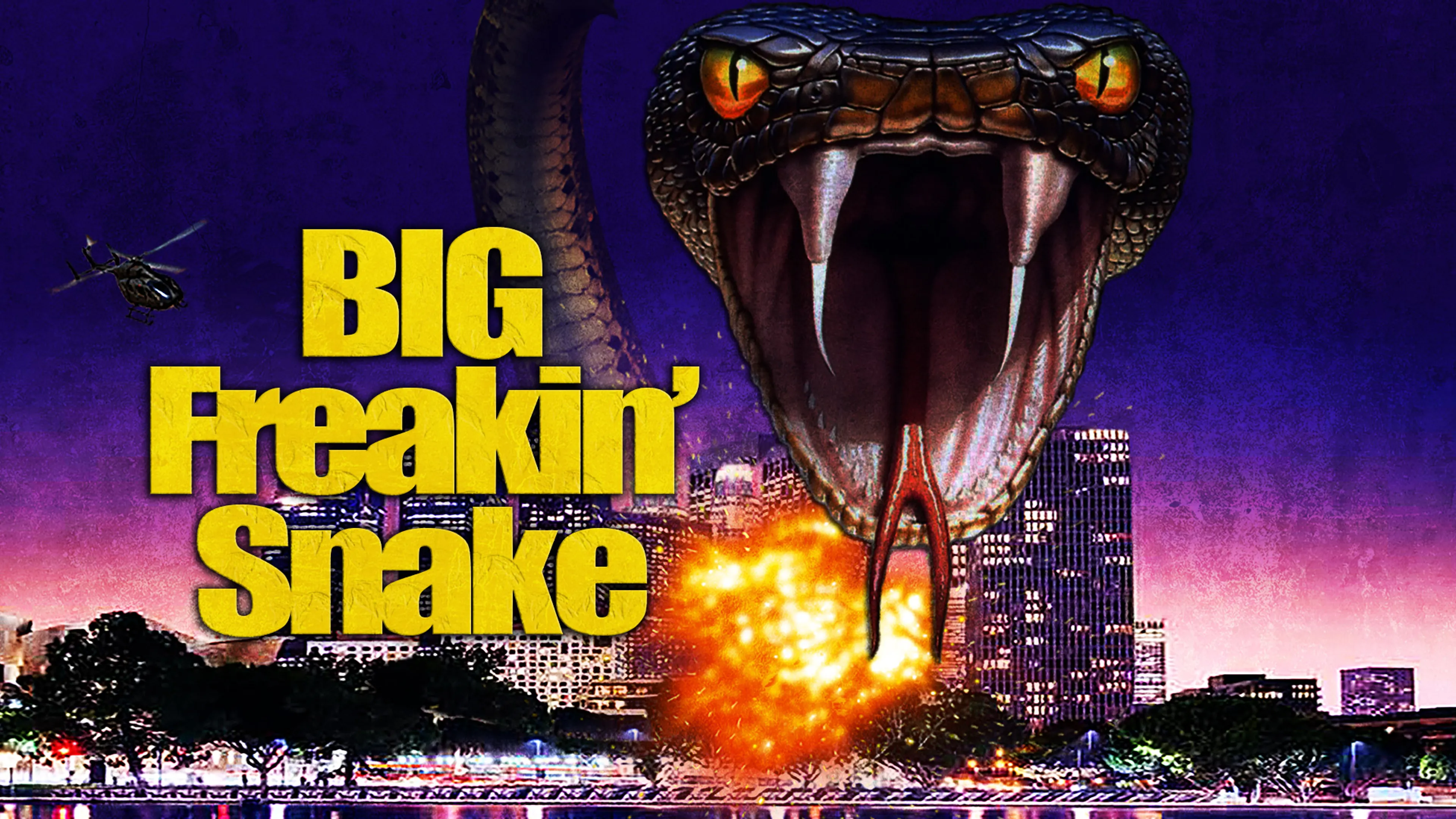 Big Freaking Snake poster